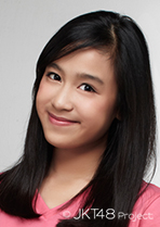 2014年JKT48プロフィール Syahfira Angela Nurhaliza.jpg