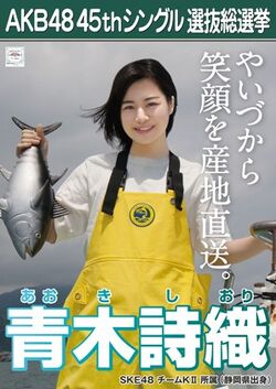 AKB48 45thシングル 選抜総選挙ポスター 青木詩織.jpg