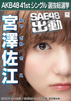 AKB48 41stシングル 選抜総選挙ポスター 宮澤佐江.jpg