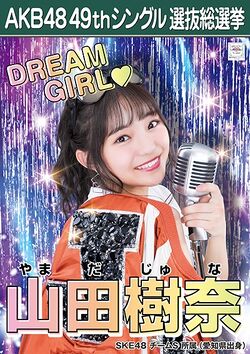 AKB48 49thシングル 選抜総選挙ポスター 山田樹奈.jpg