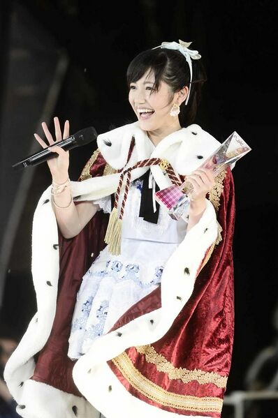 ファイル:AKB48 37thシングル選抜総選挙 渡辺麻友.jpg