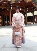 2025年4月11日に行われた新潟縣護國神社でのNGT48・水津菜月「20歳の祈祷」。撮影は、大塚七海。