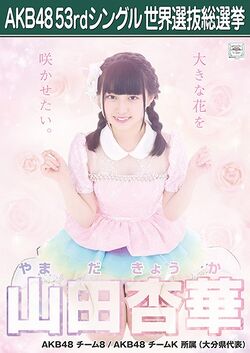 AKB48 53rdシングル 世界選抜総選挙ポスター 山田杏華.jpg
