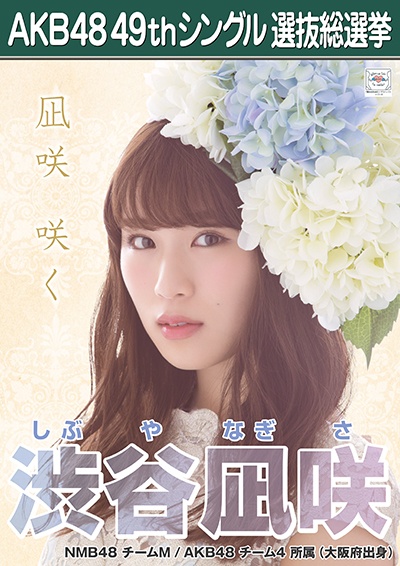 ファイル:AKB48 49thシングル 選抜総選挙ポスター 渋谷凪咲.jpg