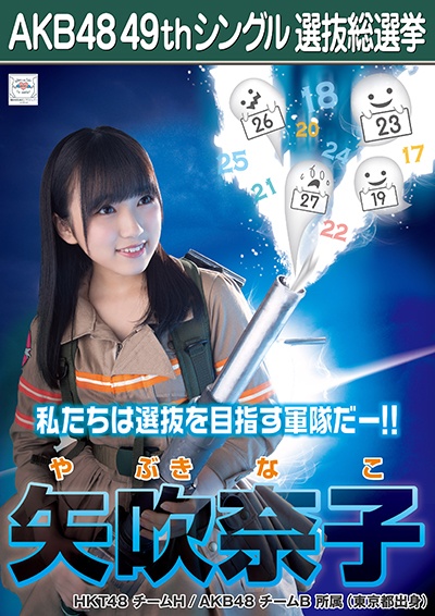 ファイル:AKB48 49thシングル 選抜総選挙ポスター 矢吹奈子.jpg