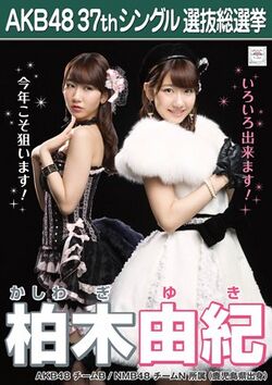 AKB48 37thシングル 選抜総選挙ポスター 柏木由紀.jpg