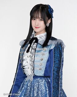 2018年AKB48 Team SHプロフィール 王雨朵 2.jpg