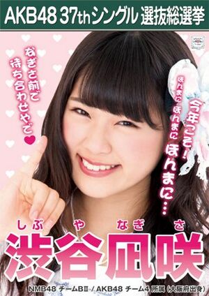 AKB48 37thシングル 選抜総選挙ポスター 渋谷凪咲.jpg