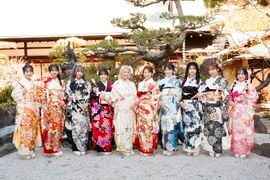 2026年1月12日に行われた大阪天満宮でのNMB48「2026年新成人メンバー成人式」。