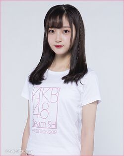 2019年AKB48 Team SHプロフィール 张乔瑜.jpg