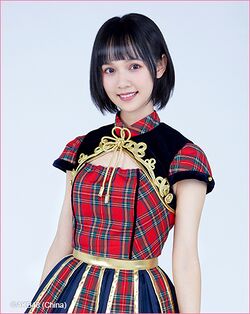 2019年AKB48 Team SHプロフィール 刘念 2.jpg