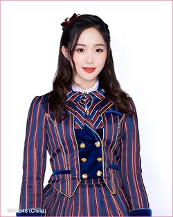 2019年AKB48 Team SHプロフィール 翟羽佳.jpg