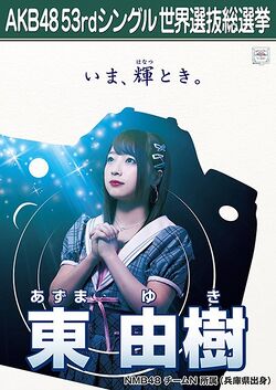 AKB48 53rdシングル 世界選抜総選挙ポスター 東由樹.jpg