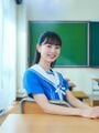 塩釜菜那　直筆サイン入り生写真　制服デート 僕が見たかった青空 僕青 塩釜菜那 5月個別デート生写真 直筆