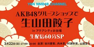 AKB48グループショップで生山田餃子 in アクアシティお台場.jpg