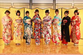 2021年1月8日に行われた熱田神宮でのSKE48「成人の儀」。