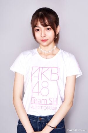 2018年AKB48 Team SHプロフィール 万芳舟.jpg
