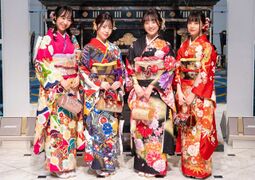 2023年12月25日に行われた新潟縣護國神社でのNGT48「成人式」。